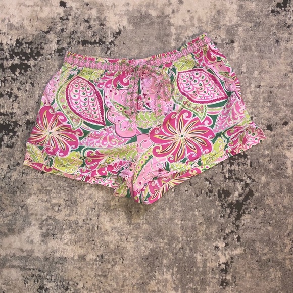 Vera Bradley Pink And Green Pinwheel 